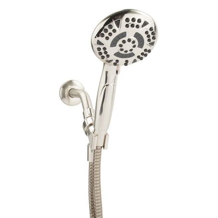 Oakbrook Collection OakBrook Brushed Nickel PVC 5 settings Handheld Showerhead 1.8 gpm 520 A5141BBN-WS